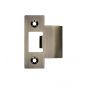 Extended Strike Plate for Tubular Latch Florentine Bronze