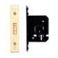 Zoo 3 Lever UK Deadlock 64mm PVD Brass