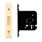 Zoo 3 Lever UK Deadlock 76mm PVD Brass