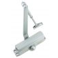 Size 3 Budget Overhead Door Closer Silver 