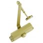 Size 3 Budget Overhead Door Closer Gold