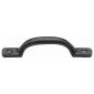 Black Iron Rustic Sash Handle 102mm