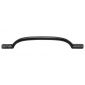 Black Iron Rustic Sash Handle 203mm