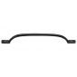 Black Iron Rustic Sash Handle 254mm