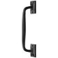 Black Iron Rustic Cranked Pull Handle 305mm