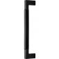 Black Iron Rustic Bauhaus Pull Handle 305mm