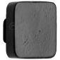 Black Iron Rustic Square Cabinet Knob 38mm