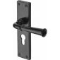 Black Iron Rustic Ashfield 48mm EURO Door Handles