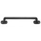Black Iron Rustic Traditional Cabinet Handle 160mm