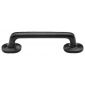 Black Iron Rustic Traditional Cabinet Handle 96mm