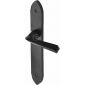 Black Iron Rustic Grafton Lever Latch Door Handles