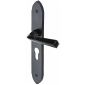 Black Iron Rustic Grafton 48mm EURO Door Handles