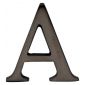 Matt Bronze Letter A 51mm