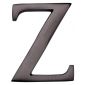 Matt Bronze Letter Z 51mm