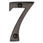 Matt Bronze Numeral 7 51mm