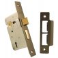 York 3 Lever Sashlock 2.5in (65mm) Matt Bronze