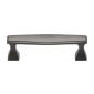 Matt Bronze Art Deco Cabinet Handle 96mm