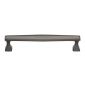 Matt Bronze Art Deco Cabinet Handle 203mm