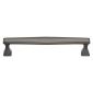 Matt Bronze Art Deco Cabinet Handle 254mm