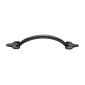 Rustic Pewter Fleur de Lys Cabinet Handle 158mm