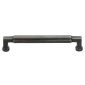 Rustic Pewter Bauhaus Cabinet Handle 192mm