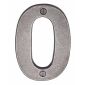 Rustic Pewter 76mm Door Number 0