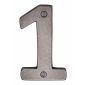Rustic Pewter 76mm Door Number 1