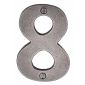 Rustic Pewter 76mm Door Number 8