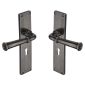 Rustic Pewter Ashfield Lever Lock Door Handles