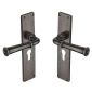 Rustic Pewter Ashfield Euro Profile Door Handles
