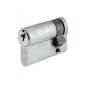 Satin Chrome 5 Pin Euro Single Cylinder 60mm