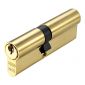 Polished Brass 5 Pin Euro Offset Cylinder 30x40mm