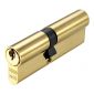 Polished Brass 5 Pin Euro Offset Cylinder 40x50mm