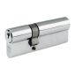 Polished Chrome 5 Pin Euro Offset Cylinder 40x60mm