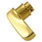 Polished Brass Extended Turn