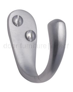 Satin chrome door hooks clearance