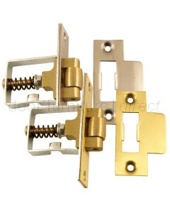 19mm BRASS BALES CATCH Ball Catch Mortice Door Cupboard Spring Roller Latch