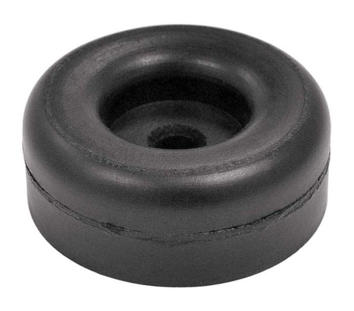 Round Black Rubber Door Stop or Buffer