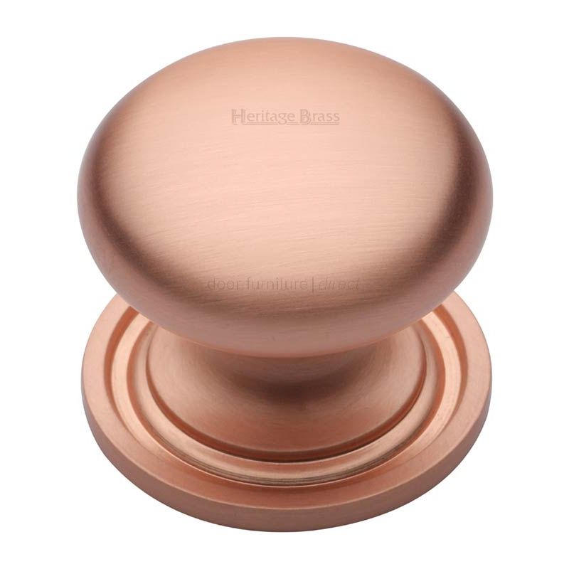 Heritage C2240 Satin Rose Gold Knobs