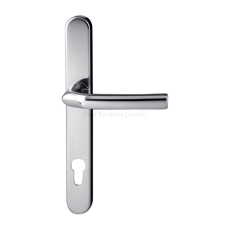 Hoppe Birmingham Chrome Door Handle 92mm Centres