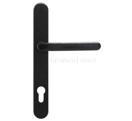 Fab and Fix Balmoral Antique Black Door Handles 92mm Centres