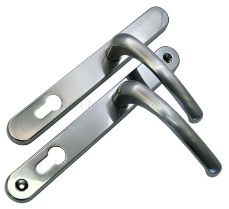 Fab and Fix Balmoral Hardex Graphite Door Handles 92mm Centres