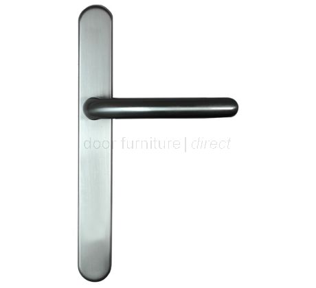 Fab and Fix Balmoral Hardex Graphite Dummy Door Handles