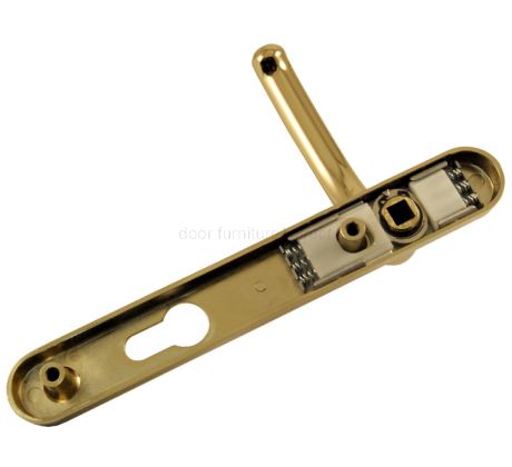 Fab and Fix Windsor Hardex Gold Door Handles 92mm Centres