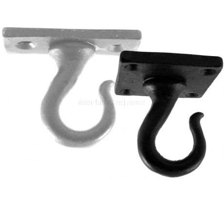 Iron ceiling hook clearance