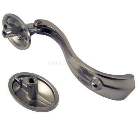 Fab and Fix Hardex Graphite Horsetail Door Knocker