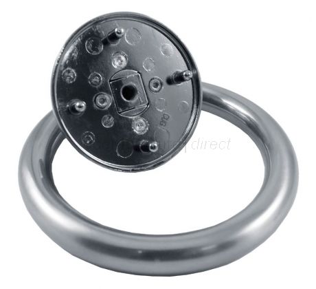 Fab and Fix Heritage Bull Ring Knocker Hardex Graphite