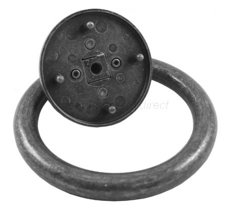 Fab and Fix Heritage Bull Ring Knocker Hardex Pewter