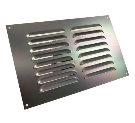 Anthracite Louvre Vent upto 229x152mm Openings