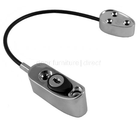 Era Chrome Safety Locking Window Restrictor